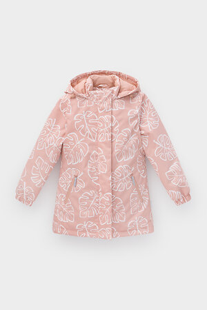 CROCKID Пальто 275974 ВК 32151/н/2 УЗГ пробковое дерево, тропические листья