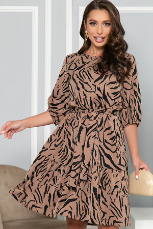 LT Collection Платье 278747 П5159 шоколадный