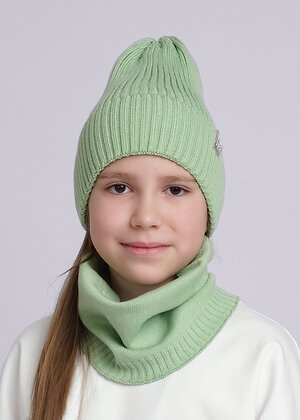CLEVER Шапка 278932 523422ха св.зелёный