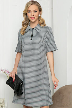 LT Collection Платье 282312 П5431 чёрный, белый