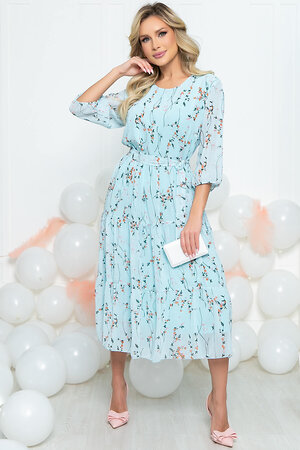 LT Collection Платье 286297 П5462 голубой