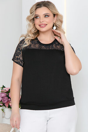 LT Collection Блуза 289543 Б5553 чёрный