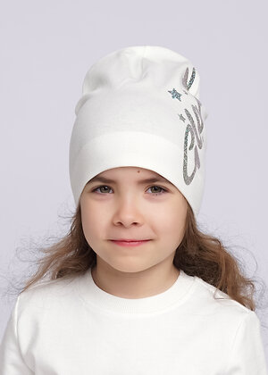 CLEVER Шапка 294641 536027/5рп молочный