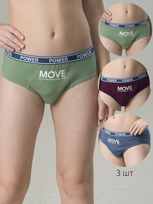 PELICAN Трусы 298194 BULB4304(3) Джинс/черника/хаки