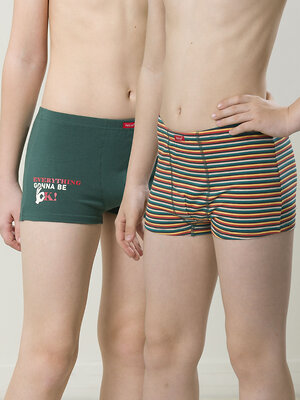 PELICAN Трусы 298281 BUHB4295(2) Зеленый/изумрудный