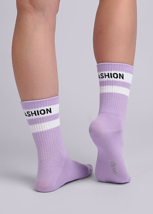 CLEVER Носки 300291 Д5374 св.фиолетовый