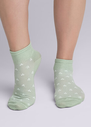 CLEVER Носки 300414 Д5383 св.зелёный