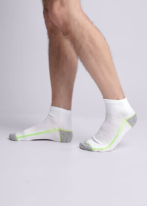 CLEVER Носки 300431 К6316Л белый/меланж серый