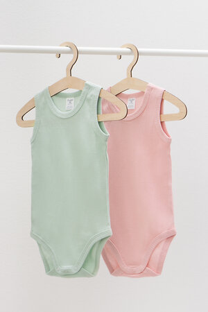 CROCKID Полукомбинезон 301028 К 6150-2уп розовый жемчуг, дымчатый нефрит