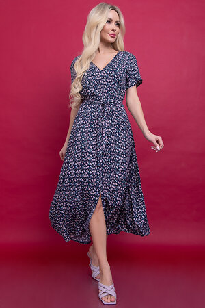 LT Collection Платье 302483 П5991 темно-синий