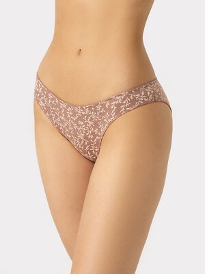 MARK FORMELLE Трусы 302665 412286 веточки на розово -кофейном