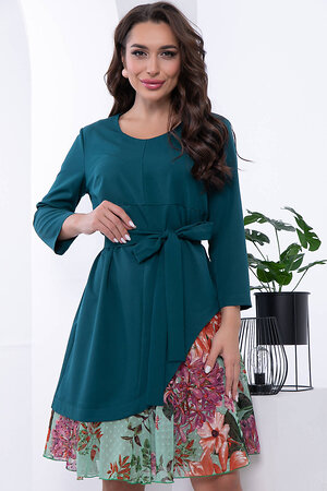 LT Collection Платье 304900 П6738 изумрудный, фисташковый