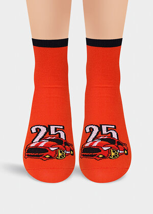 CLEVER Носки 309011 С4261 12-14,14-16 красный