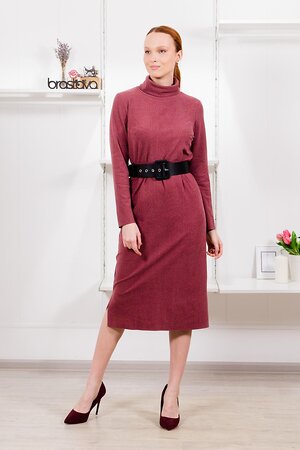 Brava Платье 330704 5775-9 тёмно-розовый меланж