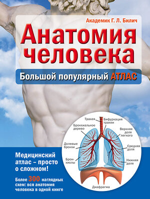 Эксмо Г. Л. Билич "Анатомия человека: большой популярный атлас" 339509 978-5-699-72585-4 