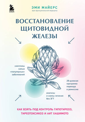 Эксмо Эми Майерс "Восстановление щитовидной железы. Как взять под контроль гипотиреоз, тиреотоксикоз и АИТ Хашимото" 352759 978-5-04-160667-1 