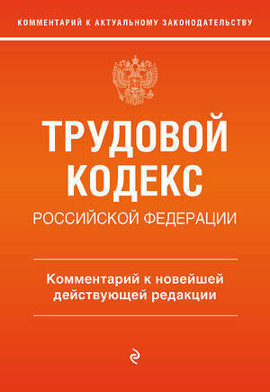 Эксмо С. В. Каменская "Трудовой кодекс Российской Федерации. Комментарий к новейшей действующей редакции" 359004 978-5-04-178876-6 