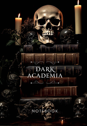 Эксмо "Dark Academia notebook (череп)" 362011 978-5-04-192793-6 