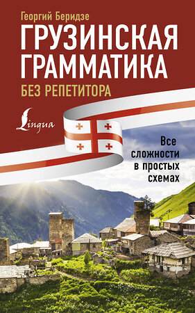 АСТ Георгий Беридзе "Грузинская грамматика без репетитора. Все сложности в простых схемах" 381246 978-5-17-154135-4 