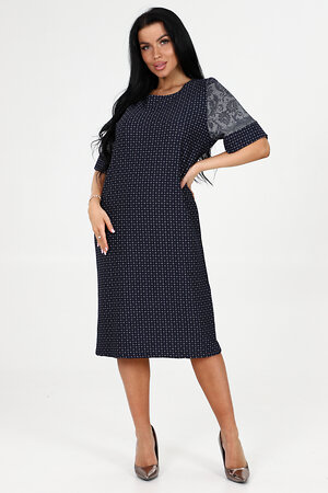 Натали Платье 384226 52255 темно-синий