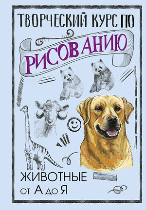 АСТ Мистер Грей "Творческий курс по рисованию. Животные от А до Я" 386386 978-5-17-159779-5 