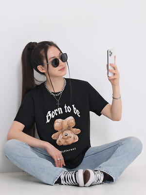Апрель Футболка 397202 1ЖДФК4217006 черный