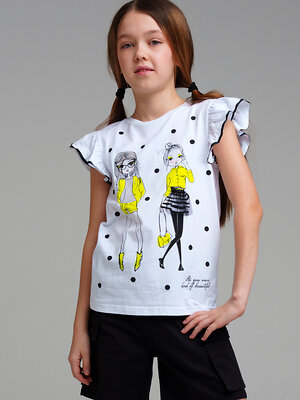 PLAYTODAY Фуфайка 398146 12421964 белый,разноцветный