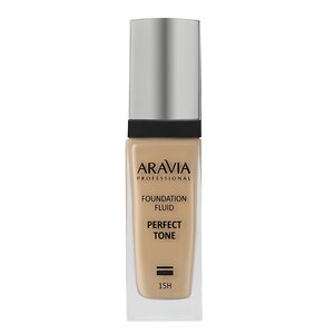 ARAVIA Professional Тональный крем для увлажнения и естественного сияния кожи PERFECT TONE, 30 мл - 03 foundation perfect/42, 398649 L016 