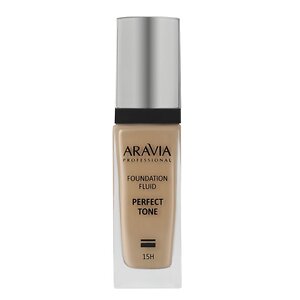 ARAVIA Professional Тональный крем для увлажнения и естественного сияния кожи PERFECT TONE, 30 мл - 04 foundation perfect/42, 398650 L017 