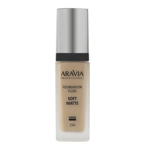 ARAVIA Professional Тональный крем для лица матирующий SOFT MATTE, 30 мл - 04 foundation matte/42, 398654 L021 