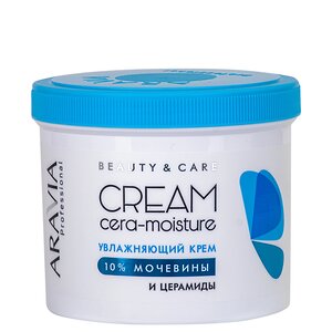 ARAVIA Professional Увлажняющий крем с церамидами и мочевиной (10%) Cera-Moisture Cream, 550 мл/8, 398730 4074 