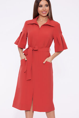 VISERDI Платье 64202 1737-трк 4591115 Терракотовый