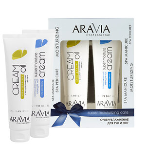 ARAVIA Professional Набор кремов Суперувлажнение для рук и ног Super Moisturizing Care, 1шт/6 406114 4082 