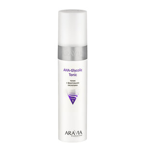 ARAVIA Professional Тоник с фруктовыми кислотами AHA  - Glycolic Tonic, 250 мл./12 406121 6202 