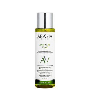 ARAVIA Laboratories Laboratories Успокаивающий тоник для жирной и проблемной кожи Anti-Acne Tonic, 250 мл/12, 406545 А047 