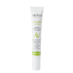 ARAVIA Laboratories Laboratories Крем-гель точечного нанесения против прыщей Anti-Acne SOS Gel, 20 мл/21, 406561 А062 