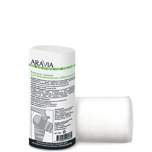 ARAVIA Organic Бандаж тканный для косметических обертываний 14 см x 10 м/8, 406686 7039 