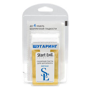 Start Epil Набор для шугаринга (сахарная паста в картридже "Мягкая" 100 г + бумажные полоски для депиляции)/8, 406710 2032 