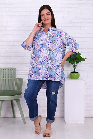 Натали Туника 407375 52187 голубой