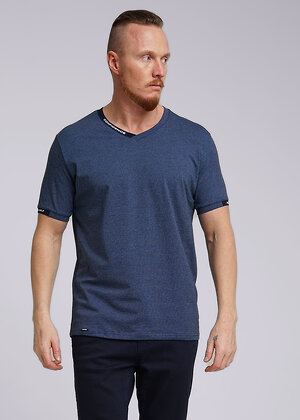 CLEVER Джемпер 415832 542150/01гн maxi_п св.голубой/чёрный