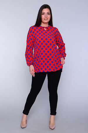 Натали Туника 418533 52257 голубой горох