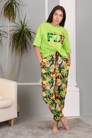 Натали Костюм 431794 Костюм Джен салатовый