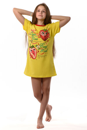 Натали Туника 436703 Туника Вкусняшка детская желтый