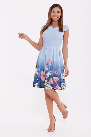VISERDI Платье 71358 1944-цвт 459950 Голубой/цветы