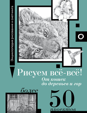 АСТ Walter Foster "Рисуем всё-всё! От кошек до деревьев и гор. Более 50 проектов" 445346 978-5-17-163418-6 