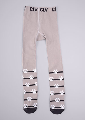 CLEVER Колготки 462688 КД197 68-86 св.серый