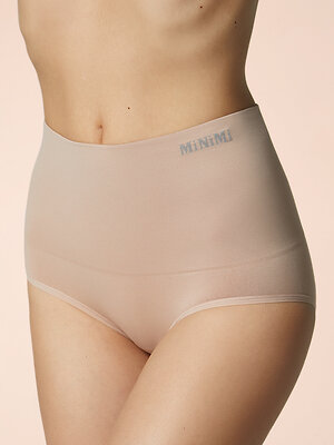 Minimi Трусы 465375 Mi 2251MS Shaping Slip Panty (корректирующие трусы с широким поясом), PA Beige (Бежевый)