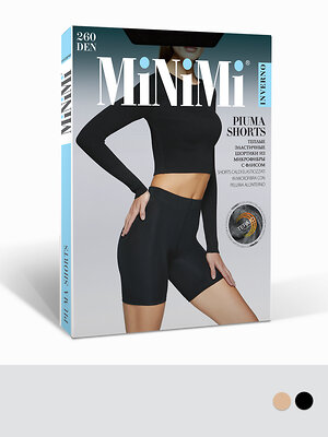 Minimi Шорты 467632 PIUMA 260 shorts (шортики микрофибра с флисом) Caramello (Бежевый)