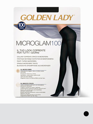 Golden Lady Колготки 467806 MICRO GLAM 100 Nero (Черный)