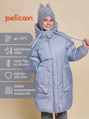 PELICAN Пальто 468215 GZFZ3362 Лед